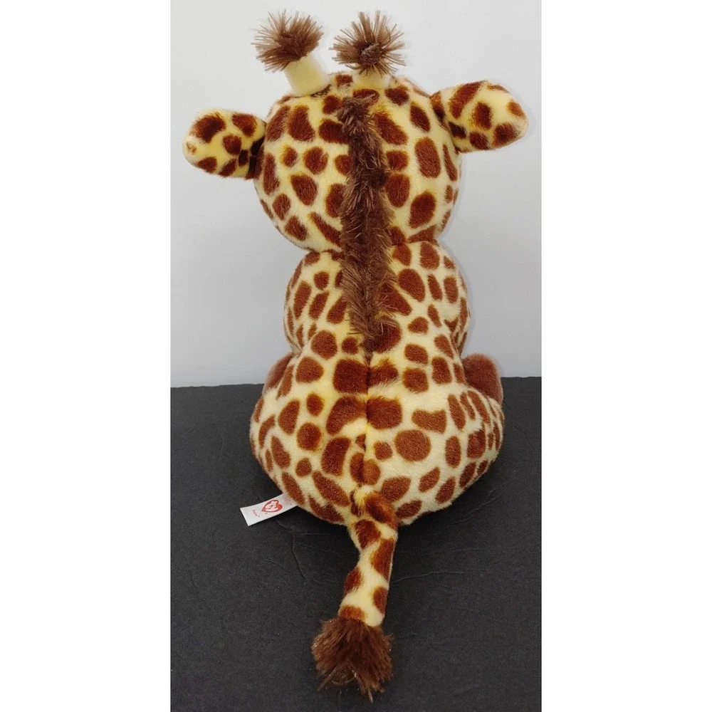 Lot Of 2 Ty Beanie Boo Peaches The Giraffe And Cecil The Lion VelveTy 10